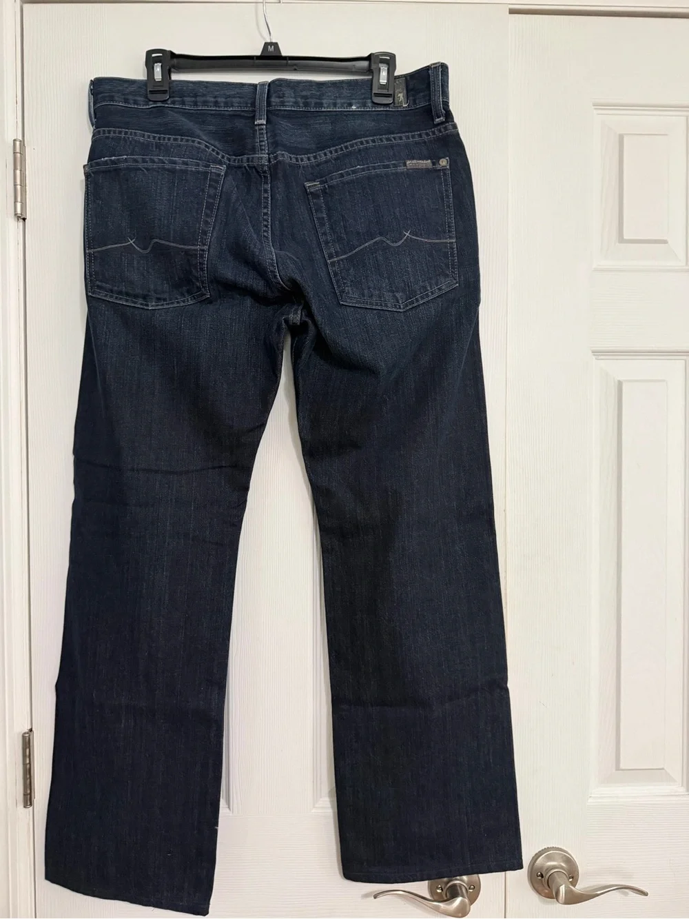 7 for all mankind Austyn men’s size 33 dark wash straight leg Jeans